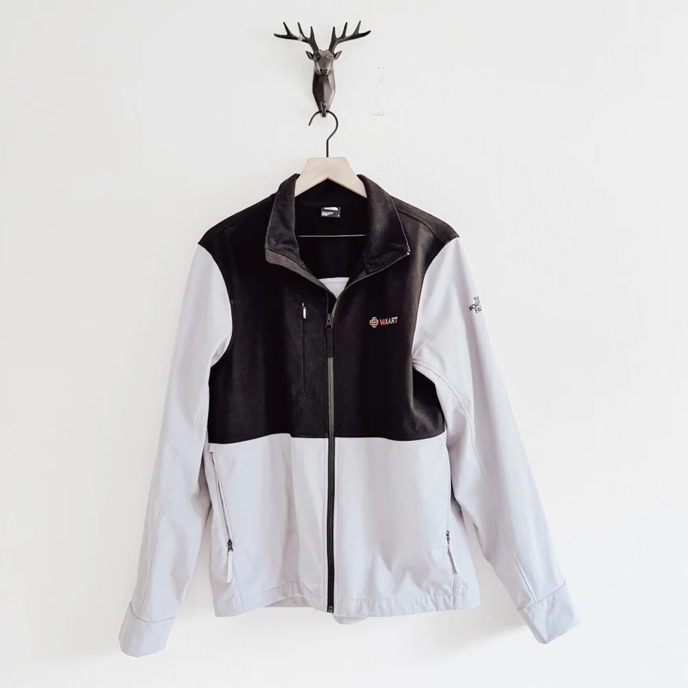 The North Face Men's Black/Gray Company “Vaxart” Jacket Size Large